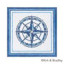 Compass in Blue