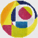 Geometric Abstract Round