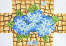Hydrangea Doorstop