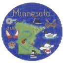 Minnesota Christmas Ornament