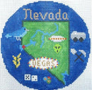 Nevada Christmas Ornament