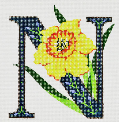 Letter "N" Narcissus