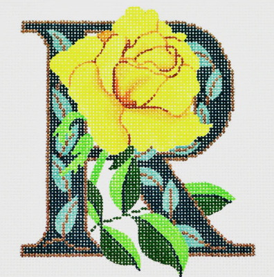 Letter "R" Rose