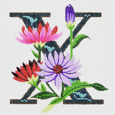 Letter "X" Xeranthemum