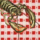 Lobster on Tablecloth (18M)