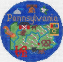 Pennsylvania Christmas Ornament
