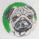 Pug Ornament (18M)