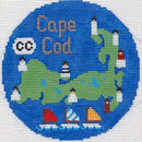 Cape Cod Christmas Ornament