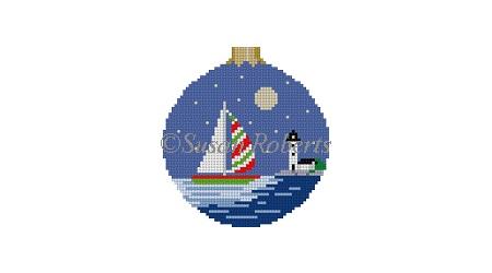 Christmas Sail 3" Round