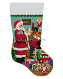 Santa's MIlk/Cookies Stocking
