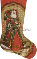 Santa's Bouquet Christmas Stocking