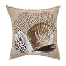 Fan Coral Shell on Duck Egg Blue