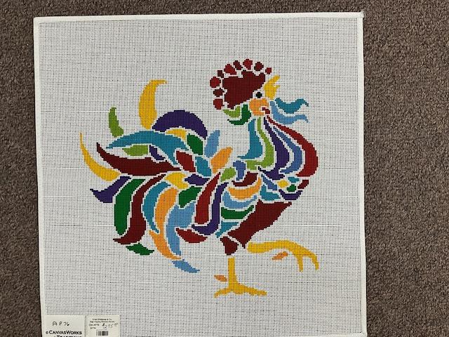 High Stepping Flemenco Rooster