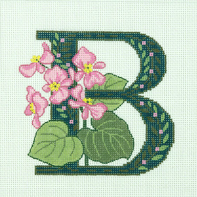 Letter "B" Begonia