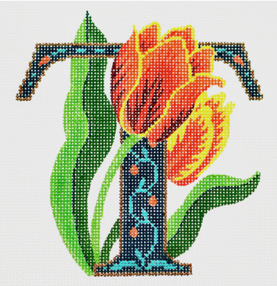 Letter "T" Tulip