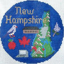New Hampshire Christmas Ornament