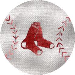 Red Sox Baseball Ornament
