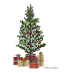Retro Ski-Christmas Tree Pine