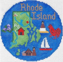 Rhode Island Christmas Ornament