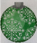 Snowflake 2 Christmas Green