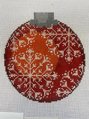 Snowflake 2 Christmas Red