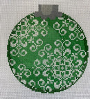 Snowflake 3 Christmas Green