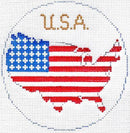 U.S.A. Ornament