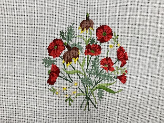 Wildflowers Canvas (Poppies)